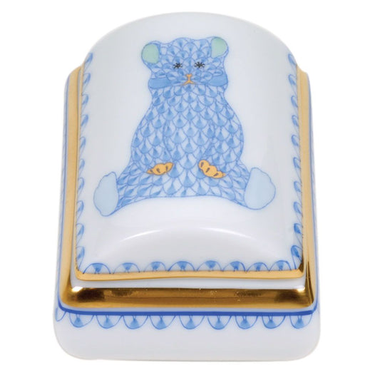 Herend Tooth Fairy Box Blue