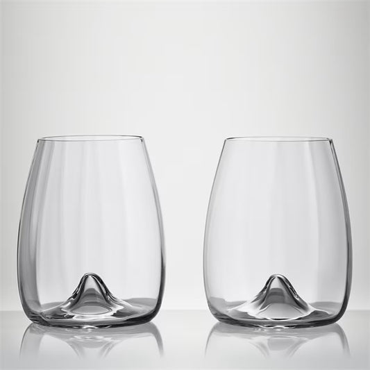 Waterford Elegance Optic Stemless Wine Pair