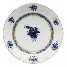 Herend Chinese Bouquet Black Sapphire Bread And Butter Plate