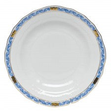 Herend Chinese Bouquet Garland Blue Dessert Plate