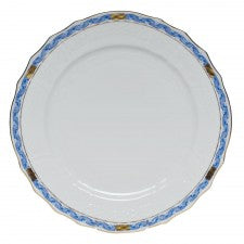 Herend Chinese Bouquet Garland Blue Service Plate