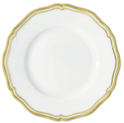 Raynaud polka Gold Bread & Butter Plate