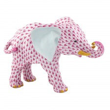 Herend Roaming Elephant Pink