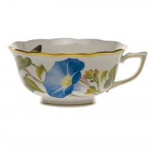 Herend American Wildflowers Morning Glory Tea Cup