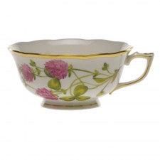 Herend American Wildflowers Red Clover Tea Cup