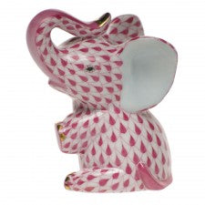 Herend Baby Elephant - Pink