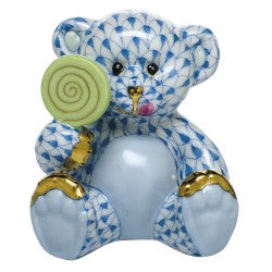 Herend sweet tooth  teddy blue