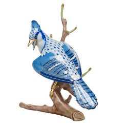 Herend Blue Jay