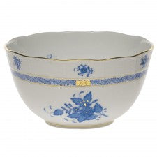 Herend chinese bouquet blue round bowl