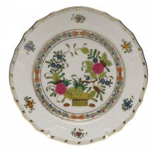 Herend indian basket bread and butter plate