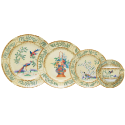 Mottahedeh ching garden 5 piece place  setting