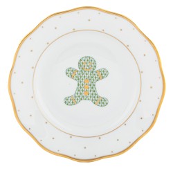 Herend Christmas Gingerbread Plate