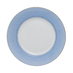 Mottahedeh Cornflower Blue Lace Dessert Plate