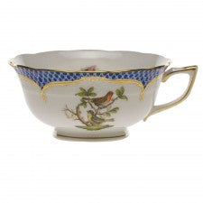 Herend rothschild bird blue border tea cup -motif 03