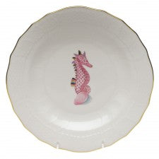 Herend Aquatic Seahorse Dessert Plate