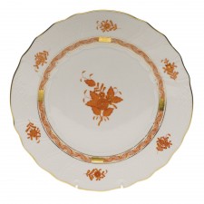 Herend chinese bouquet rust dinner plate