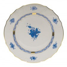 Herend chinese bouquet blue dinner plate