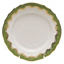 Herend Fish Scale Evergreen Bread & Butter Plate