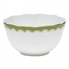 Herend Fish Scale Evergreen Round Bowl