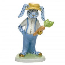 Herend Farmer Bunny Blue