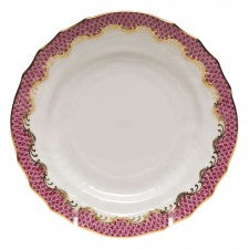 Herend Fish Scale Pink Bread & Butter Plate