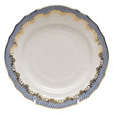 Herend Fish Scale Light Blue Bread & Butter Plate