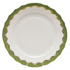 Herend Fish Scale Evergreen Dinner Plate