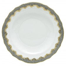 Herend Fish Scale Gray Salad Plate