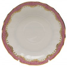Herend Fish Scale Pink Canton Cup & Saucer
