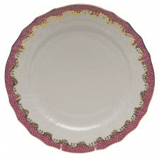 Herend Fish Scale Pink Service Plate