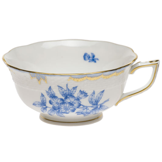 Herend Fortuna Blue Tea Cup & Tea Saucer