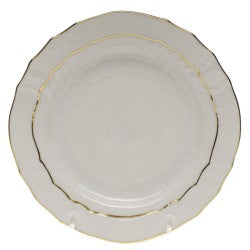 Herend china golden edge bread & butter plate