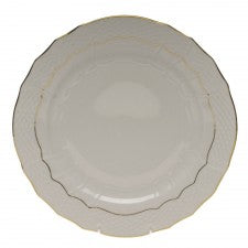 Herend China Golden Edge Service Plate