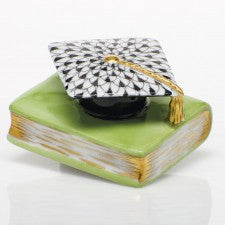 Herend graduation cap lime green