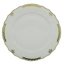 Herend princess victoria gray dinner plate