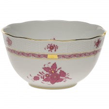 Herend Chinese Bouquet Raspberry Round Bowl