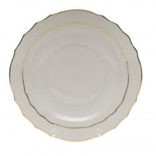 Herend china golden edge salad plate