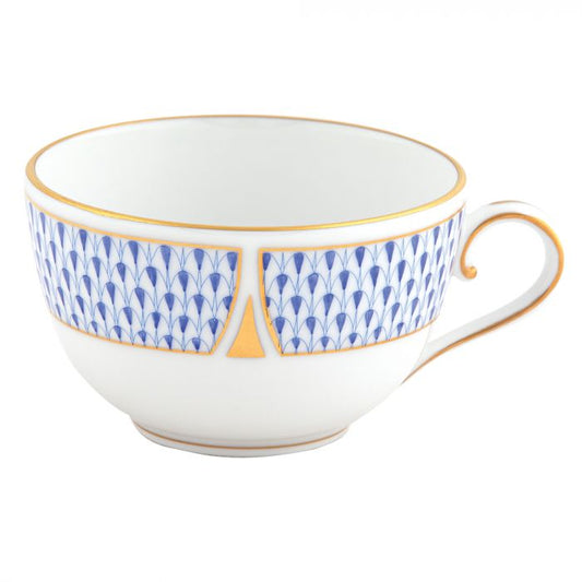 Herend Art Deco Blue tea cup