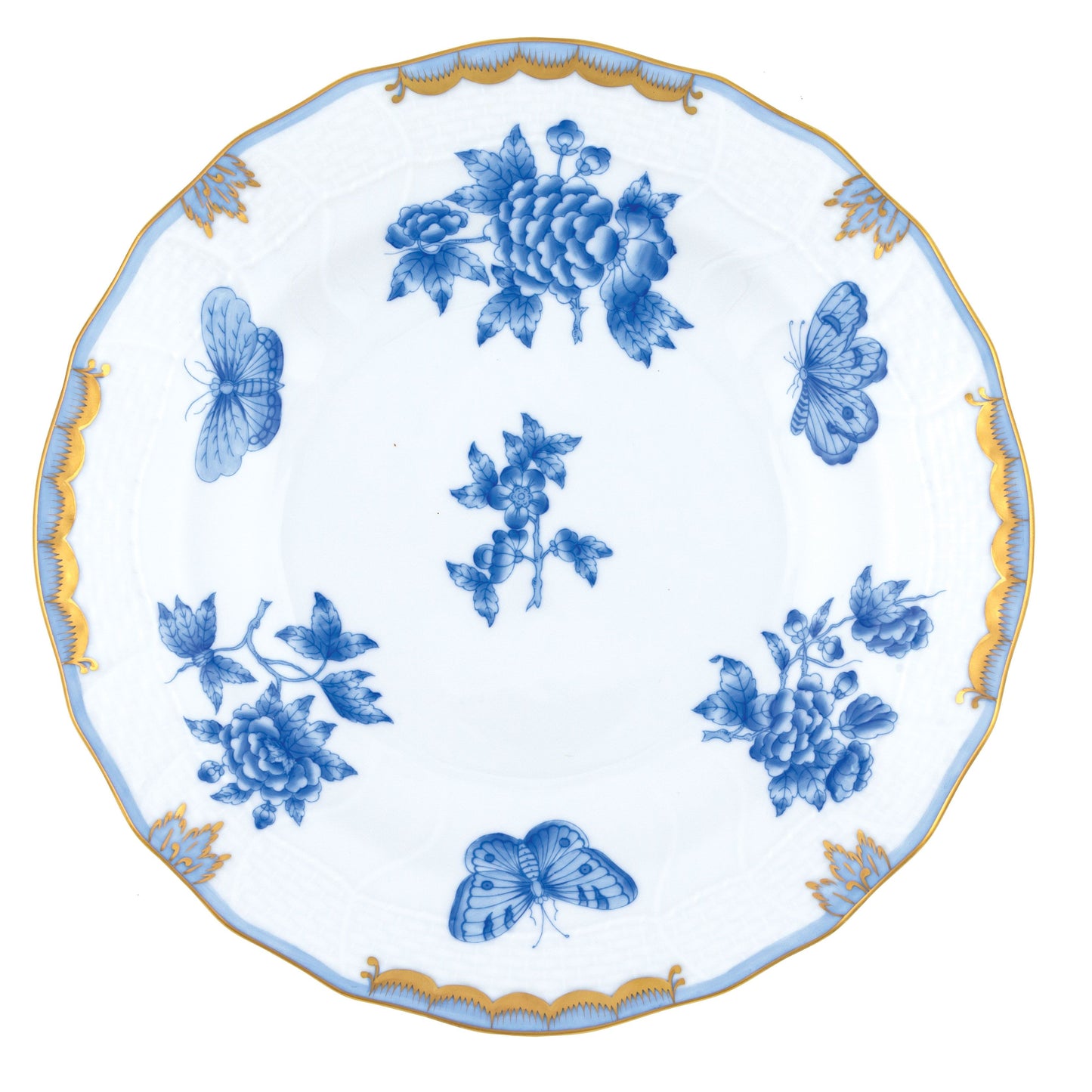 Herend Fortuna Blue Dessert Plate