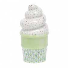 Herend ice cream cone key lime
