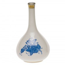 Herend Medium Bud Vase Blue