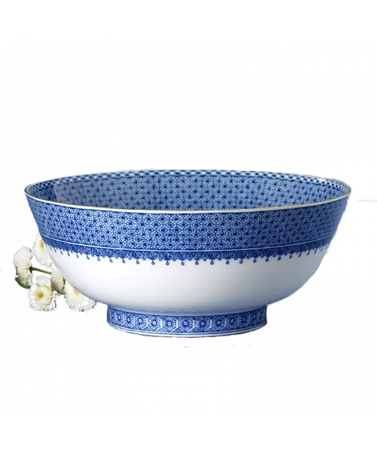 Mottahedeh Blue Lace Bowl