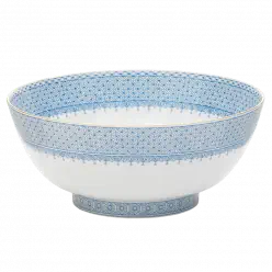 Mottahedeh Cornflower blue lace round bowl