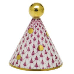 Herend Party Hat Pink