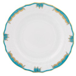 Herend Princess Victoria Turquoise Bread &Butter Plate