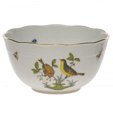 Herend rothschild bird round bowl