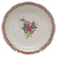Herend chinese bouquet multicolor tea saucer