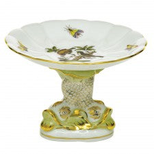 Herend Shell With Dolphin Stand Rothschild Bird