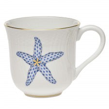 Herend mug starfish