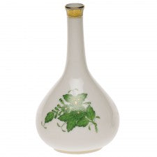 Herend Medium Bud Vase Green